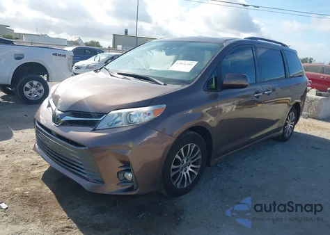 2020 Toyota Sienna Xle из США, поврежденный, VIN 5TDYZ3DC9LS058950